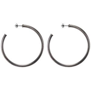 Small Everybody's Favorite Hoops - Gunmetal - Sheila Fail